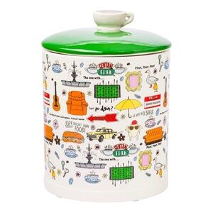 🆕F•R•I•E•N•D•S Ceramic Cookie Jar